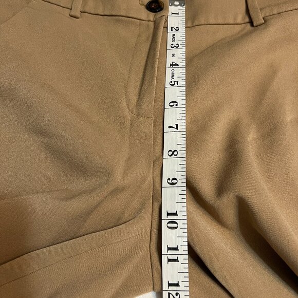 J.Crew Women’s Size 4 Camel/Tan Dress Pants – Slim/Ankle Crop - Picture 7 of 8